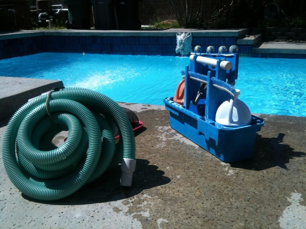 Equipo de limpieza de piscina